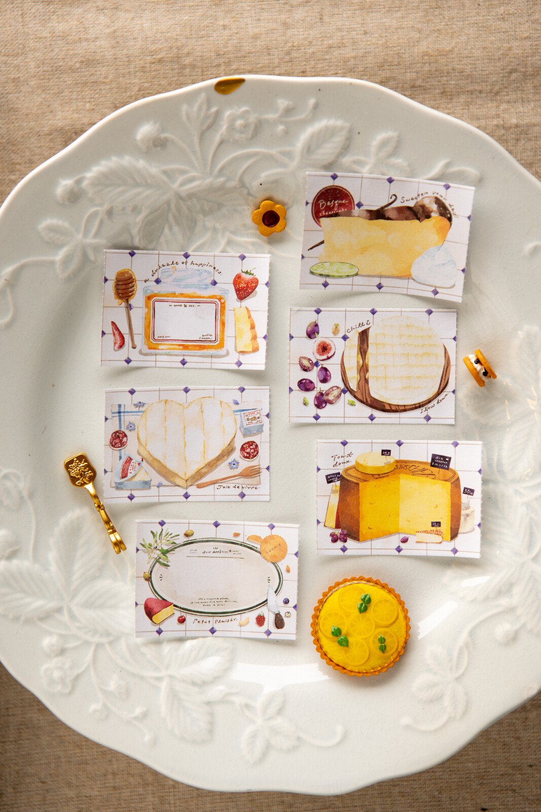 OURS Cheese Lover sticker memo roll, photo 2
