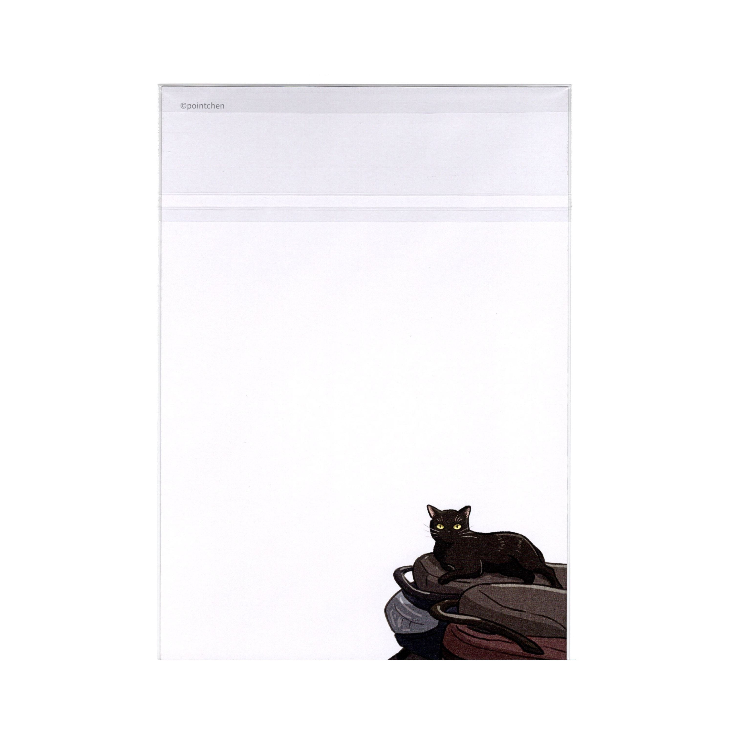 Point Chen - "Taiwan Street Alley & Black Cats" A5 Art Print