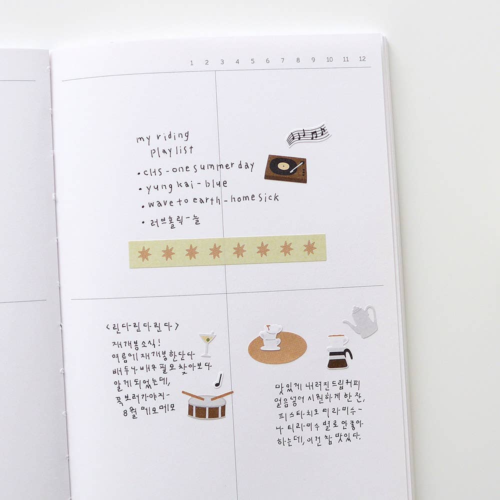 Suatelier design - Jazz cafe (1189) Sticker Sheet