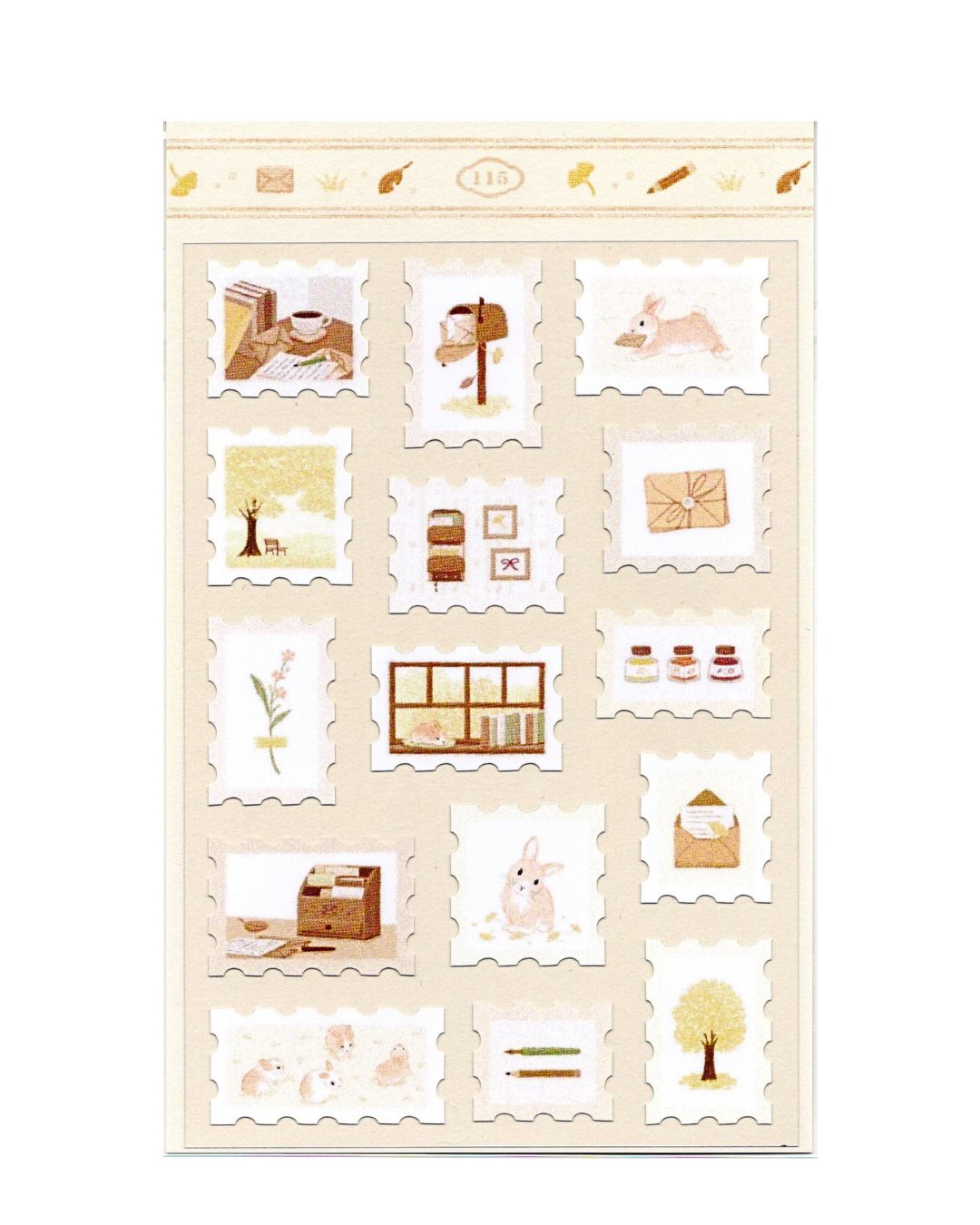 My Autumn Stamp Sticker Sheet