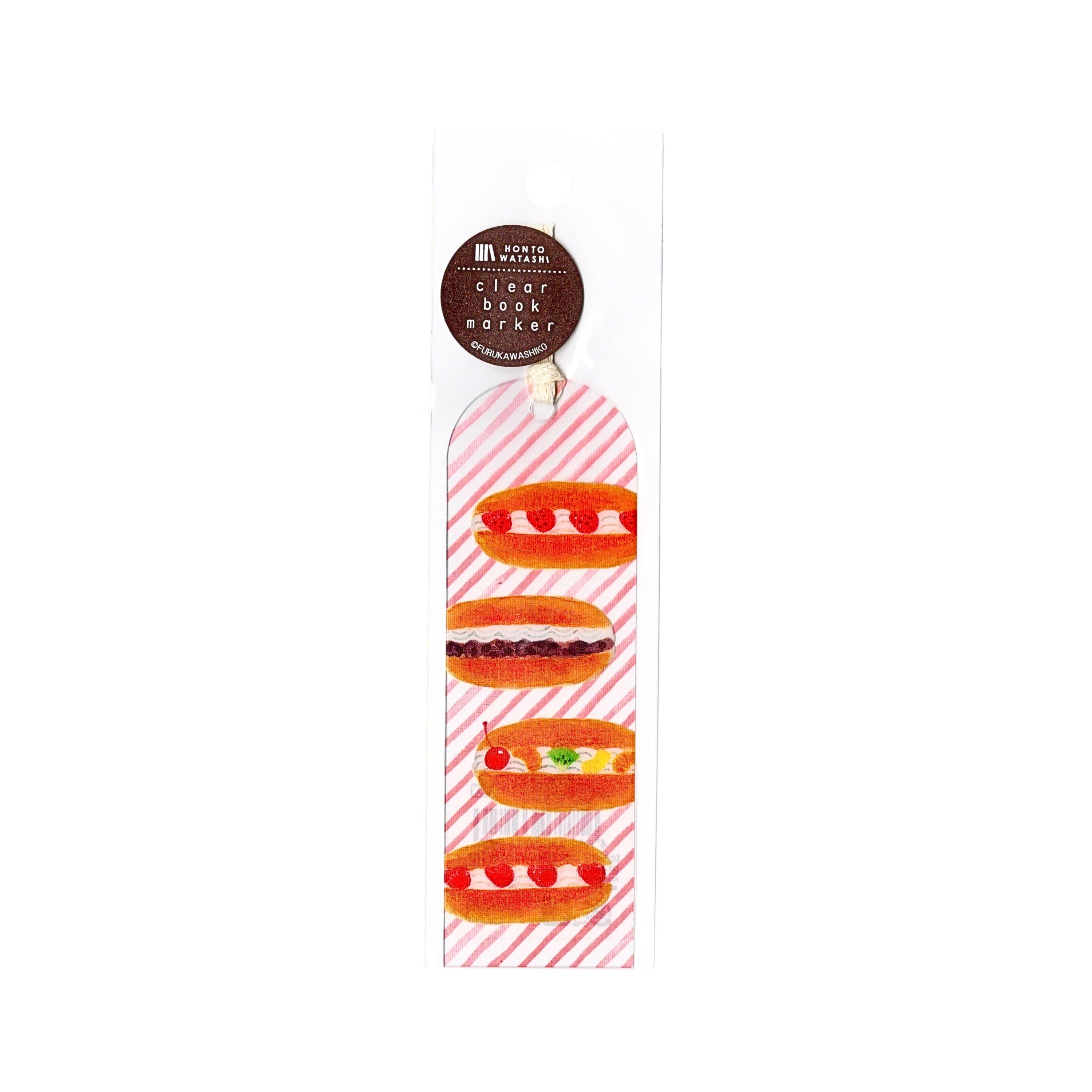 Furukawa Paper HONTOWATASHI Bookmark - Sweets
