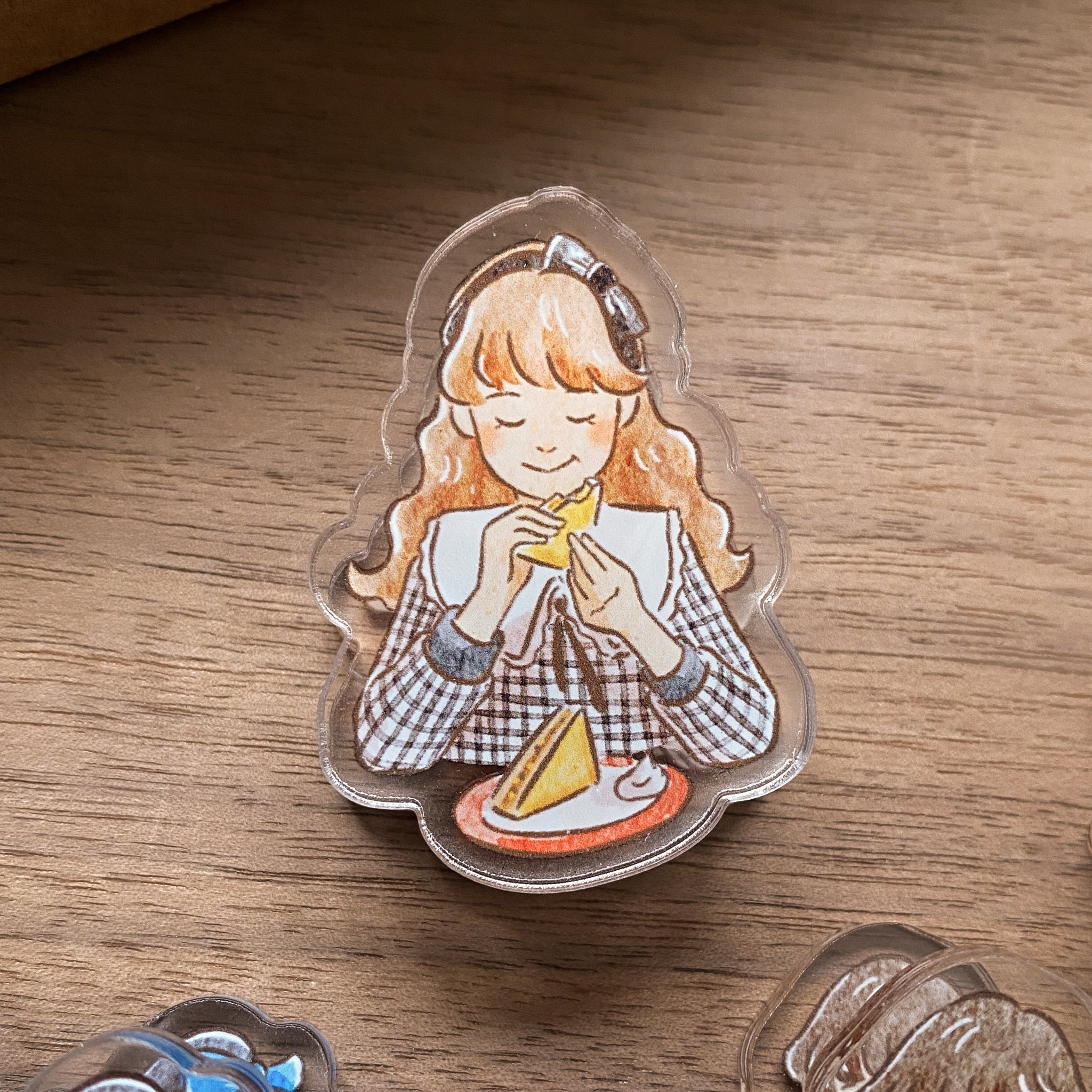 Point Chen - Kissa Girl Acrylic Clip (Blind boxes)
