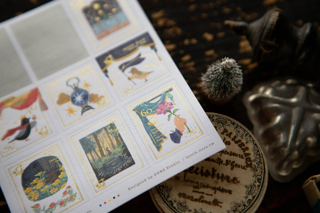 OURS Wayfarer 2 Stamp Sticker Sheet Pack
