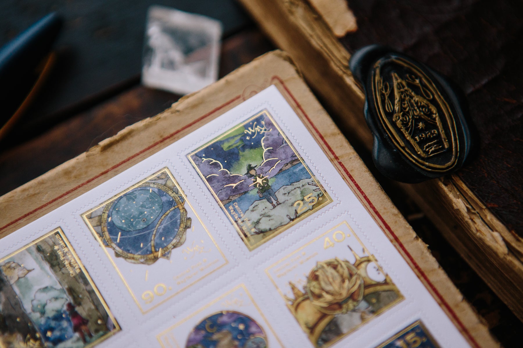 OURS Wayfarer Stamp Sticker Sheet Pack