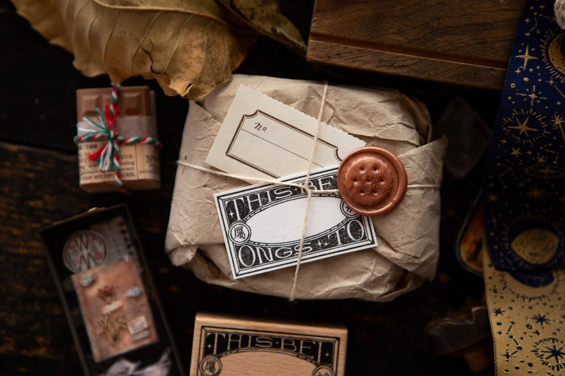 OURS This Belongs to... Rubber Stamp