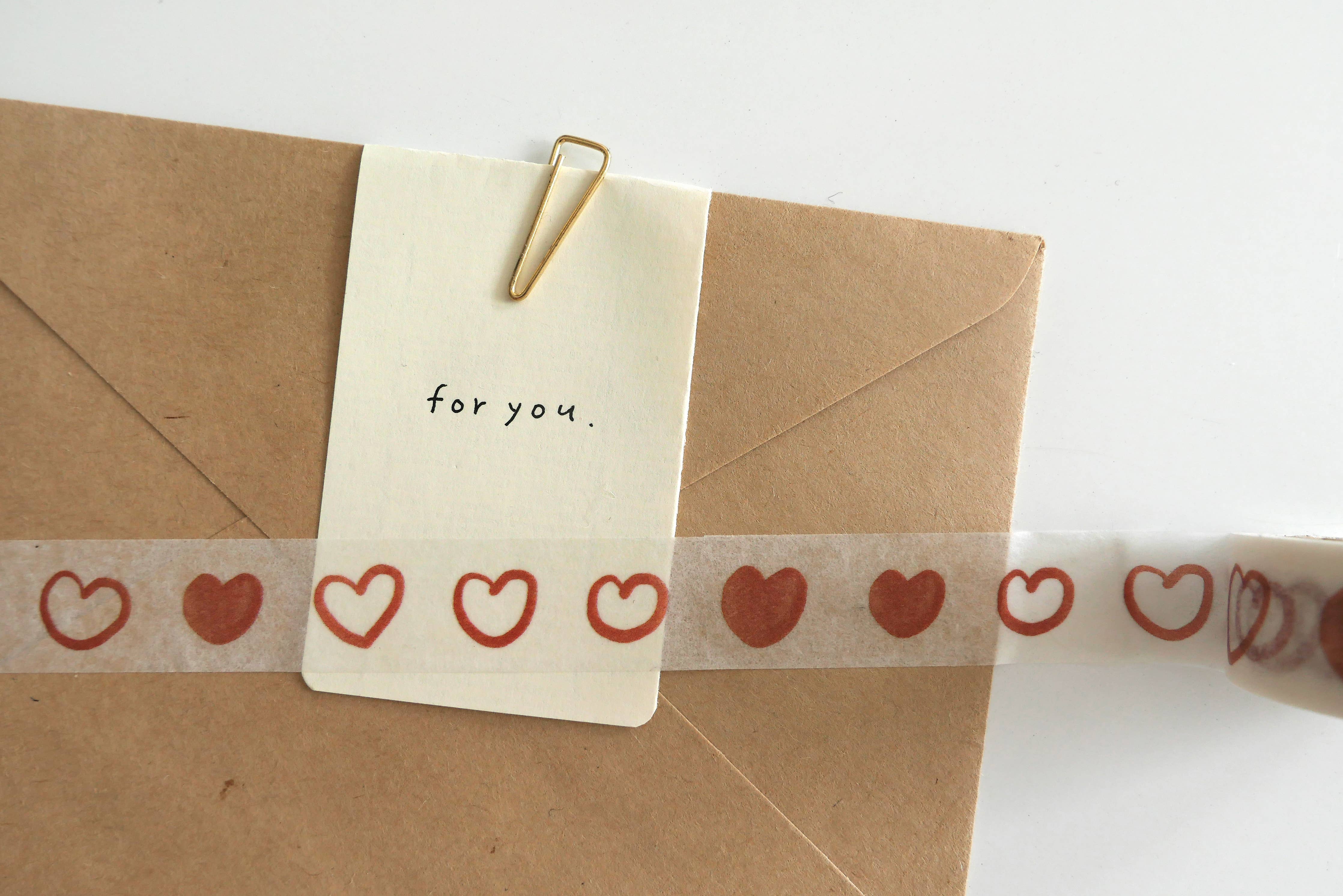 Suatelier design - Heart Washi Tape