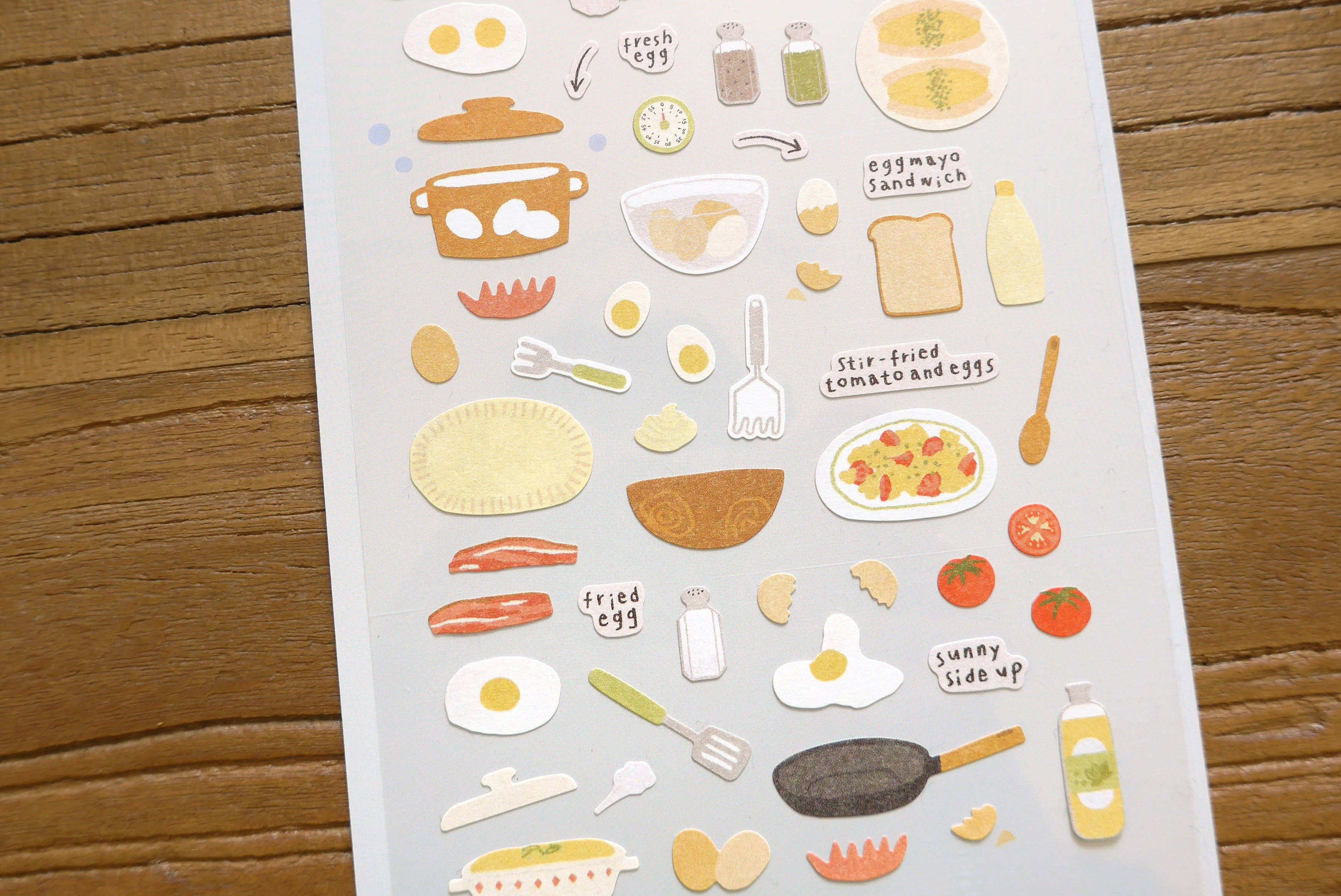 Suatelier design - Eggtime Sticker Sheet (1196)