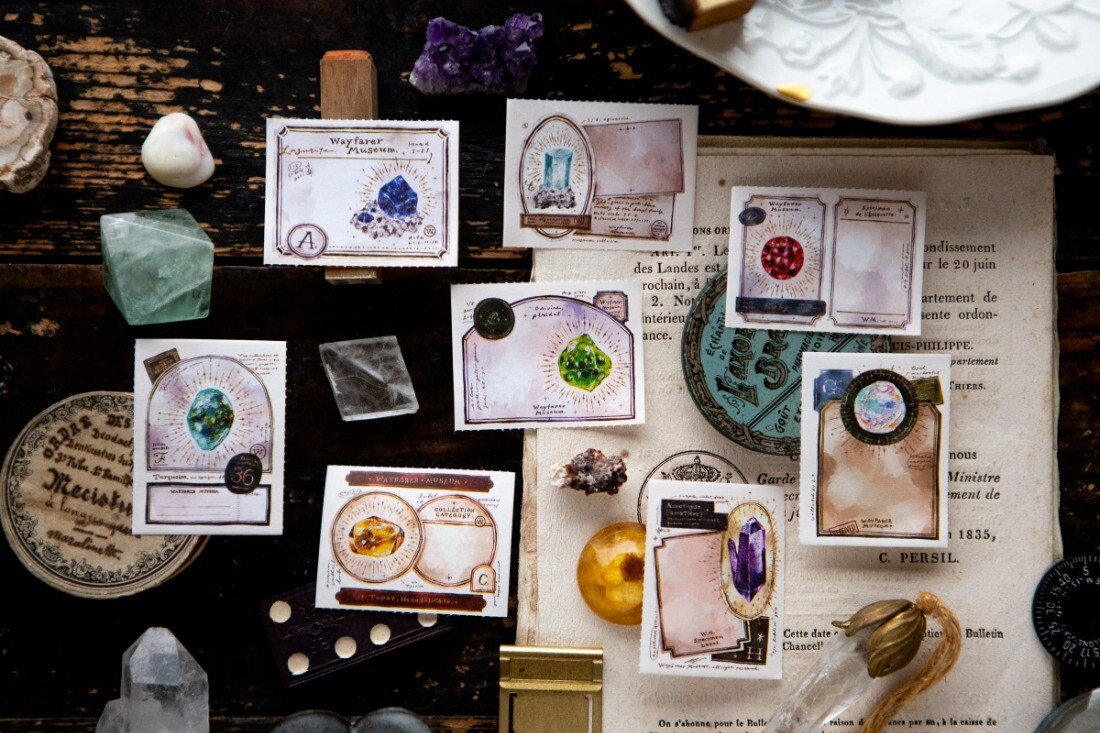 OURS Gem Labels sticker memo roll, photo 2