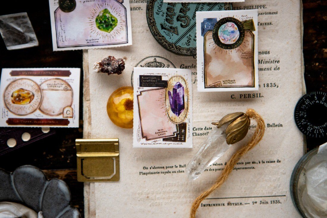 OURS Gem Labels sticker memo roll, photo 3