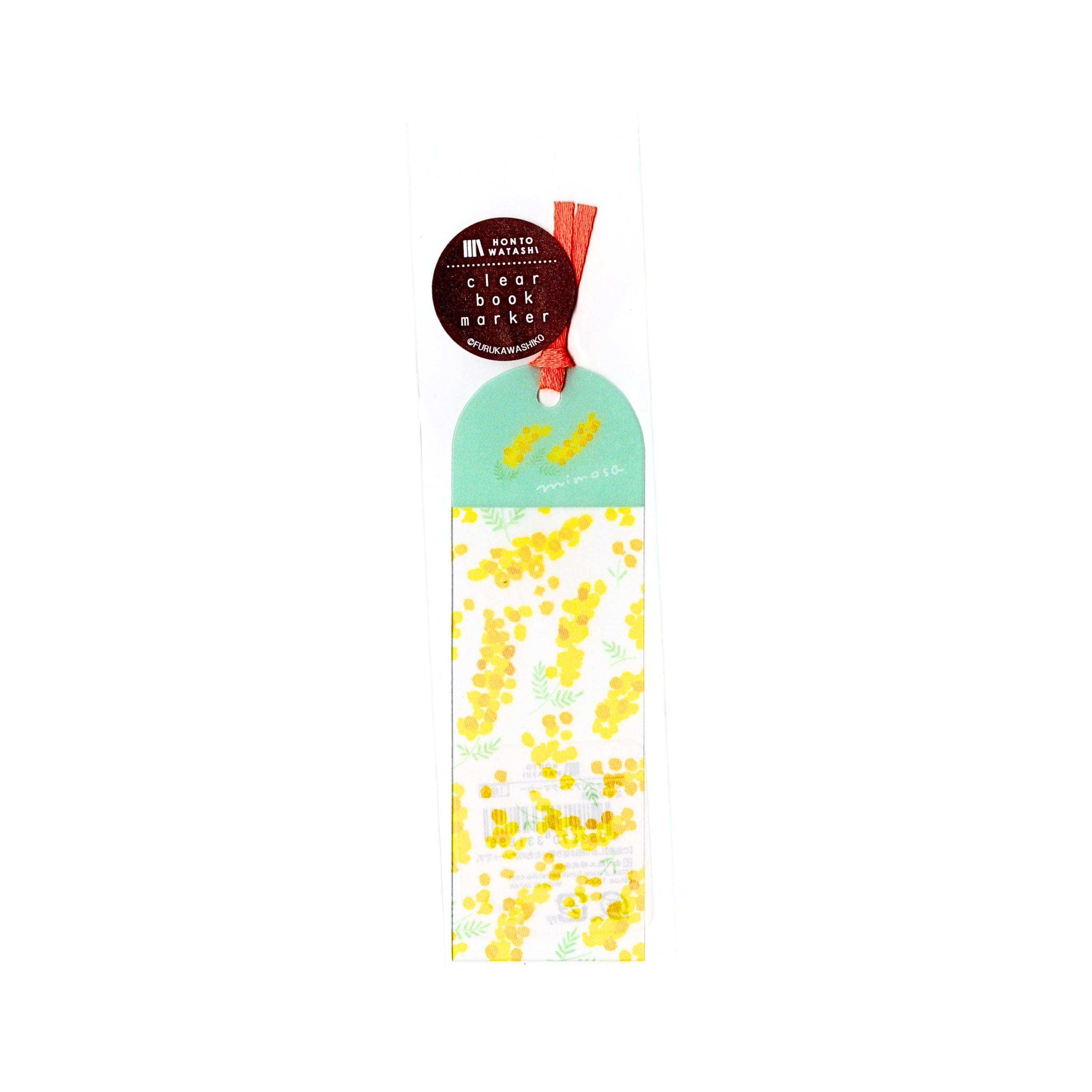 Furukawa Paper HONTOWATASHI Bookmark - Mimossa