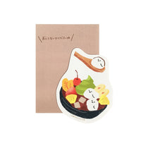 Furukawa Paper - Water Resistant Sticker Sweets Animal Workshop - Anmitsu