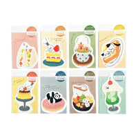 Furukawa Paper Water Resistant Sticker - Sweets Animal Workshop - Fruit Sando