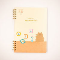 Furukawa Paper Watashi Biyori B6 Ring Notebook - Mofumofukuma