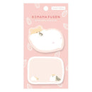 Furukawa Paper - Kimama Fusen Die Cut Sticky Notes  -  Fuffy Hamster