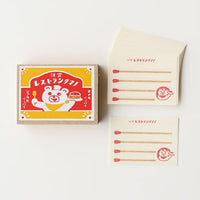 Furukawa Paper Retro Matchbox Memo Pad - Restaurant Kumano