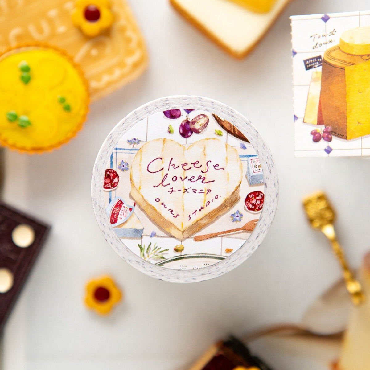 OURS Cheese Lover sticker memo roll