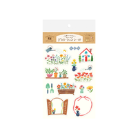 Furukawa Paper Sticker Sheets Watashi-biyori - Garden