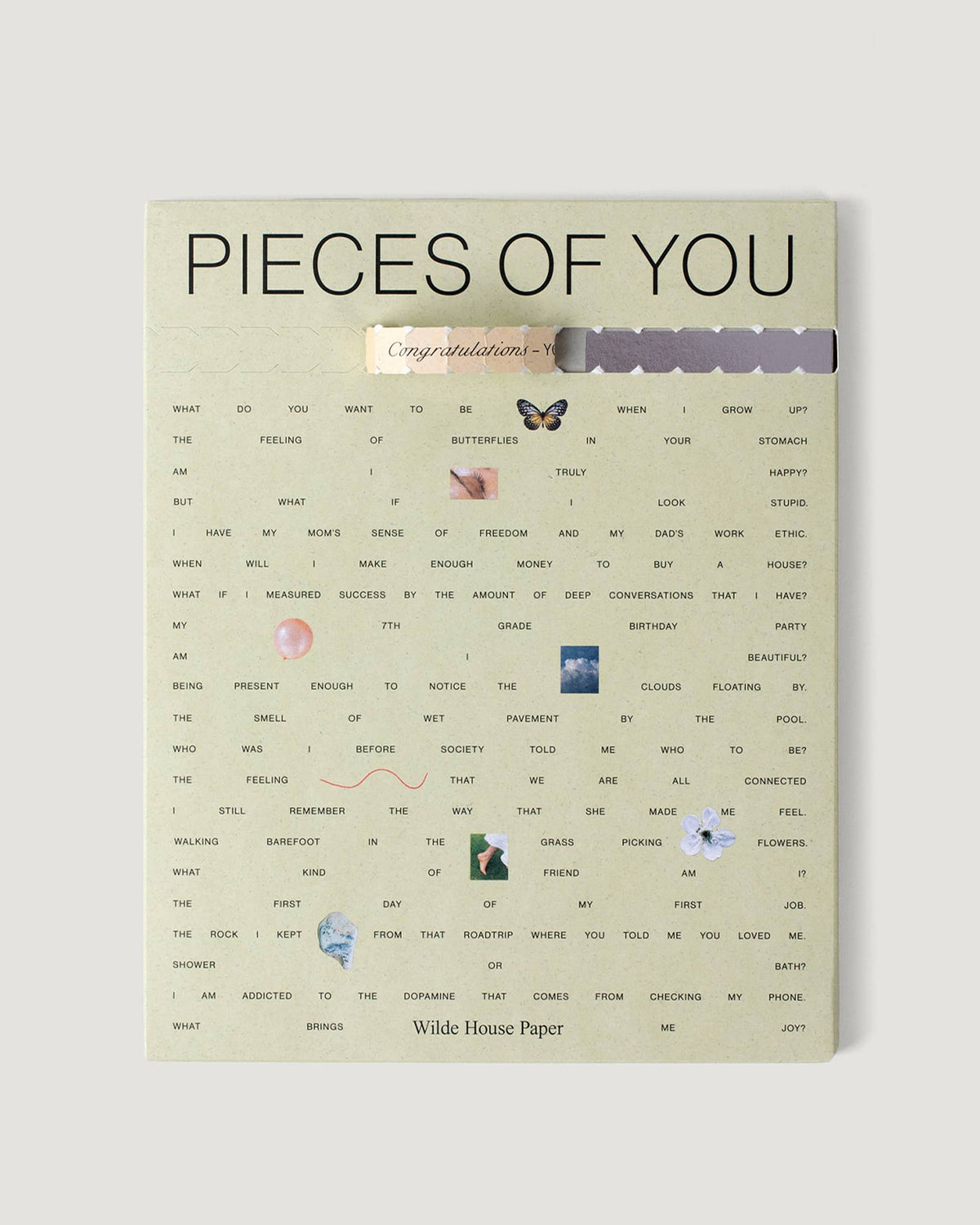 Wilde House Paper - Pieces of You Journal
