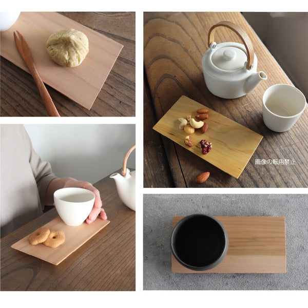 SALIU yamazakura wooden tea coaster