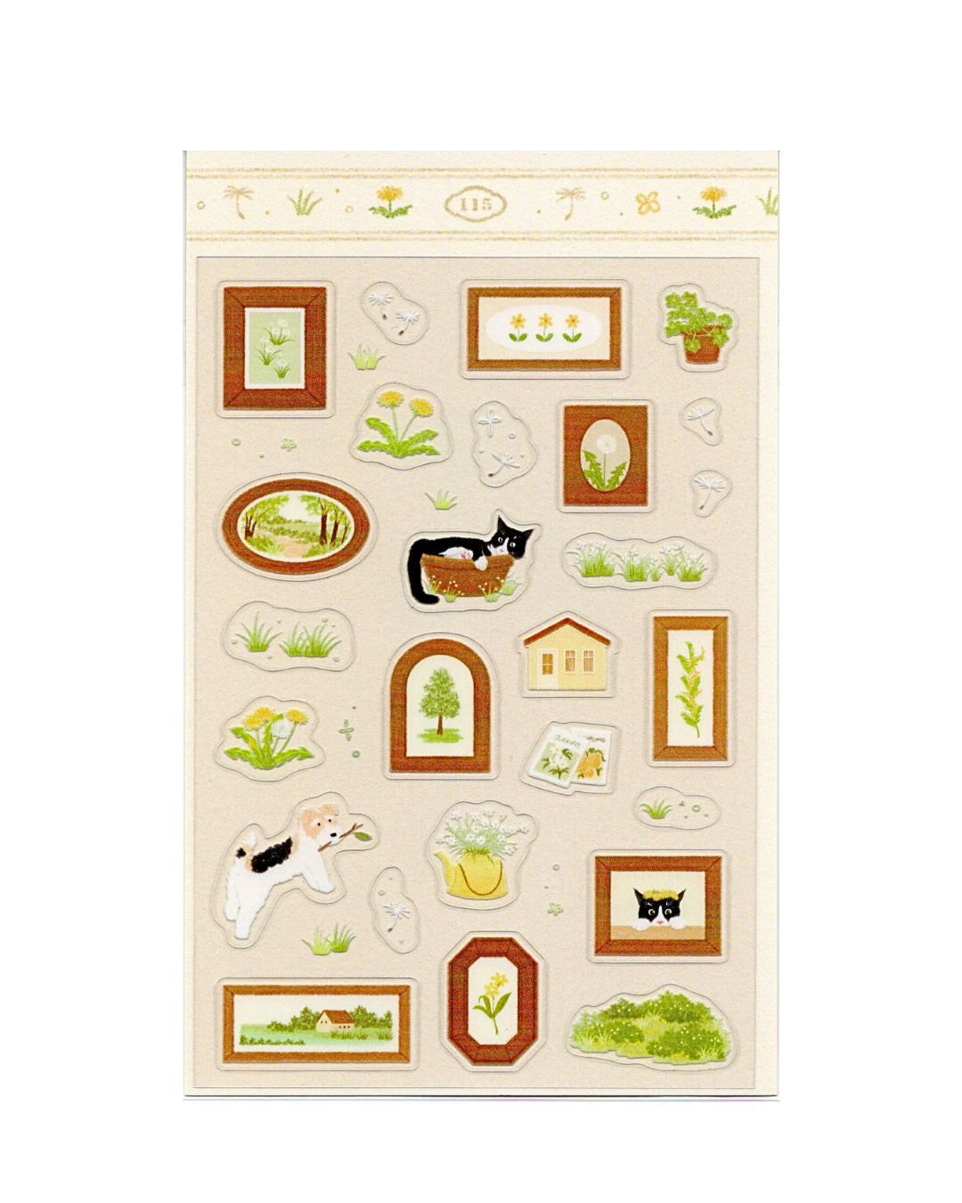 My Spring Frame Sticker Sheet