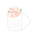 Furukawa Paper -  Bouquet Die-cut Letter Set - Fluffy Sakura