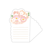 Furukawa Paper -  Bouquet Die-cut Letter Set - Fluffy Sakura