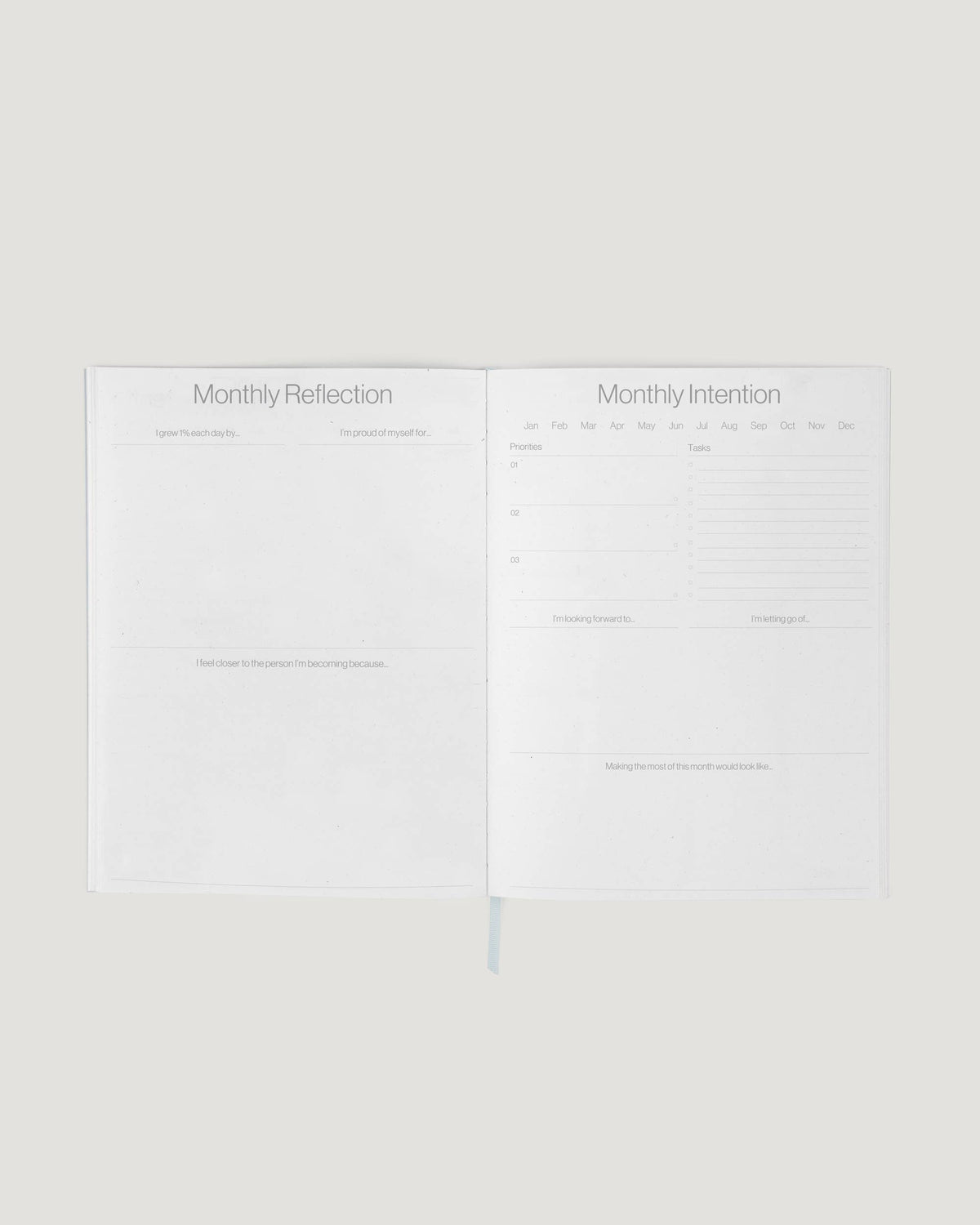 Wilde House Paper - Month Planner