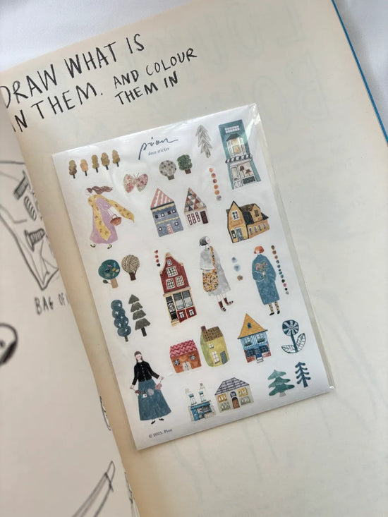 Pion "Walk" Sticker Sheet