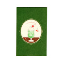 Furukawa Paper Tokorokomugi Saddle-stitched Notebook - Mellon Soda (5mm grid)