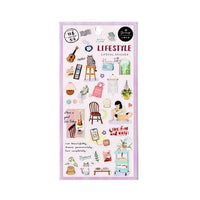 "Live Free & Easy" Cozy Lifestyle PET Sticker Sheet