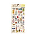 Vintage Ephemera & Travel Tickets PET Sticker Sheet