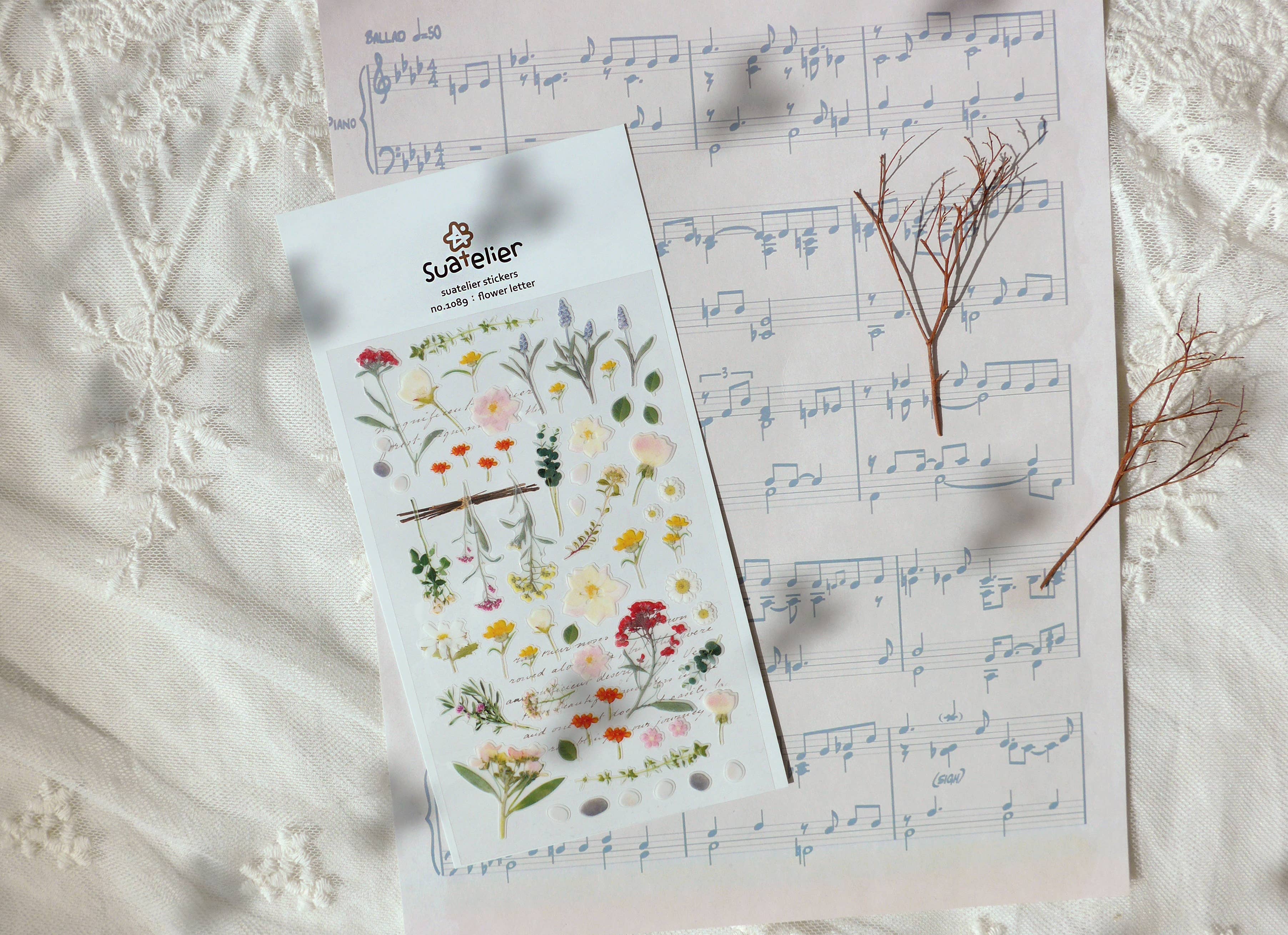 Suatelier design - Flower Letter
