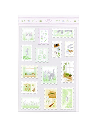 My Summer Stamp Sticker Sheet