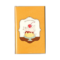 Furukawa Paper Tokorokomugi Saddle-stitched Notebook - Pudding (5mm grid)