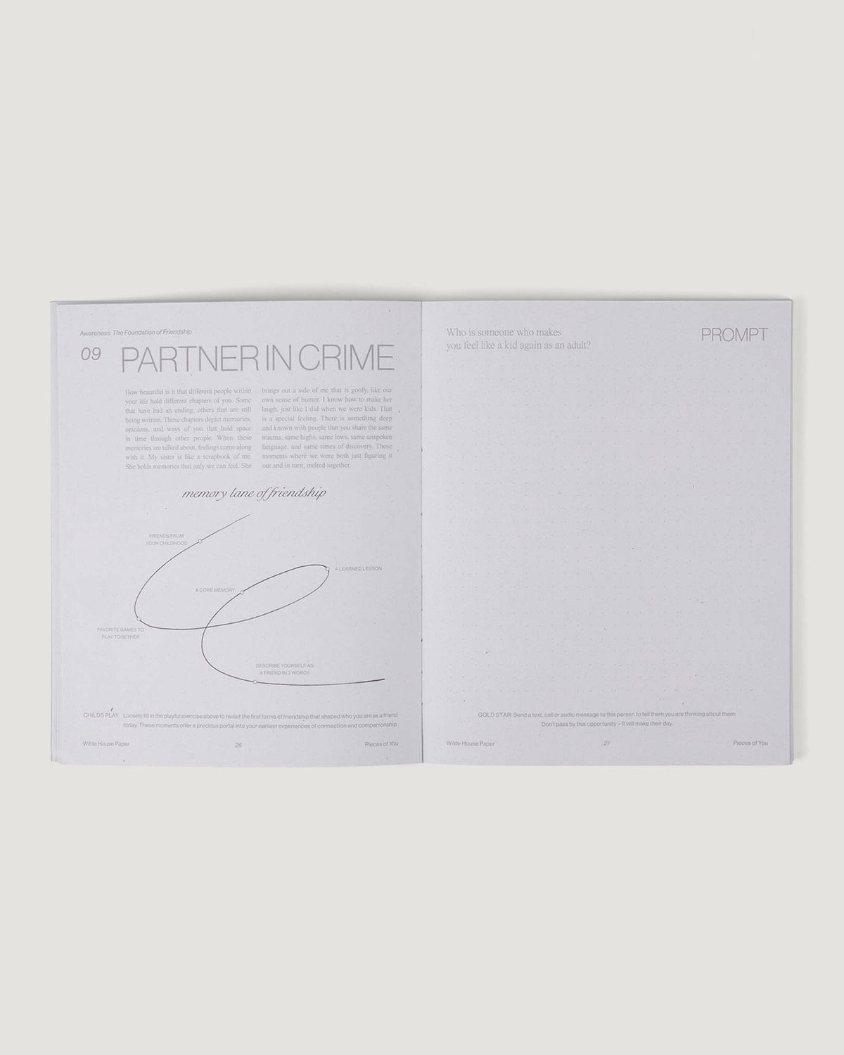 Wilde House Paper - Pieces of You Journal
