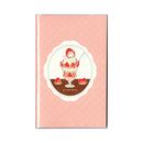 Furukawa Paper Tokorokomugi Saddle-stitched Notebook B6 - Strawberry (5mm grid)