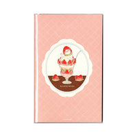 Furukawa Paper Tokorokomugi Saddle-stitched Notebook B6 - Strawberry (5mm grid)