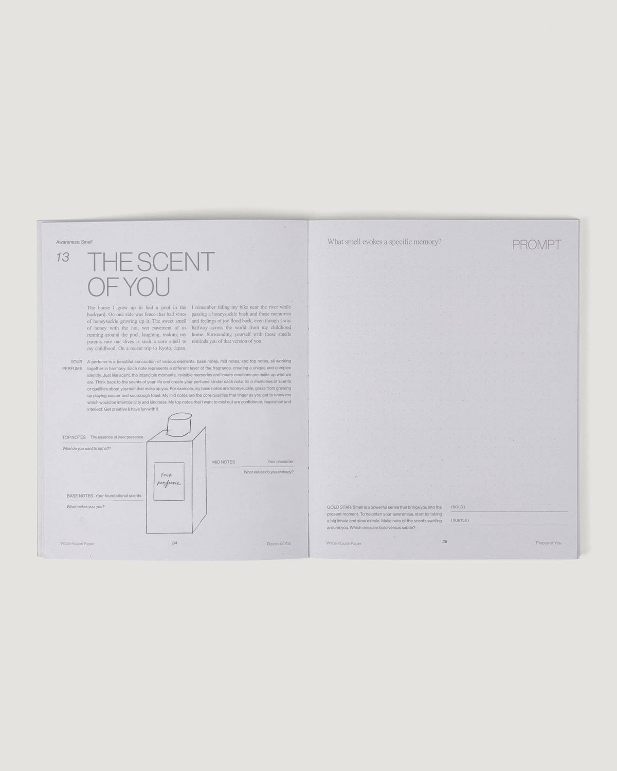 Wilde House Paper - Pieces of You Journal