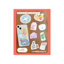 Furukawa Shiko × Retro Insatsu Washi Cat Sticker Set