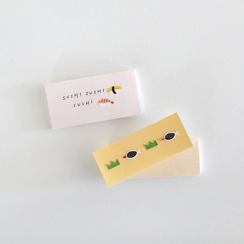 Suatelier design - Sushi & Nigiri Sticker Sheet