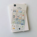 Suatelier design - Retro office Sticker Sheet