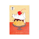 Furukawa Paper Retro Printed Postcards - Pudding