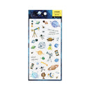 "Cosmic Wonders" Galaxy & Space PET Sticker Sheet