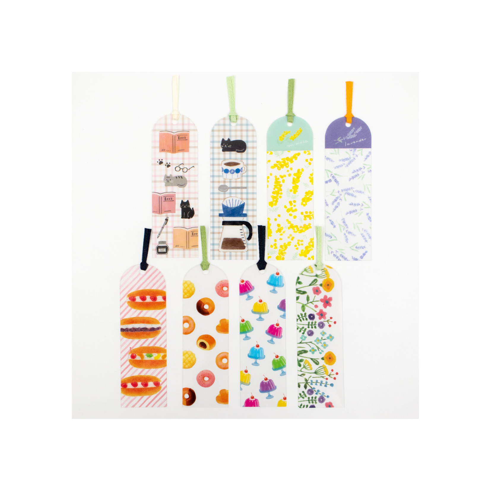 Furukawa Paper HONTOWATASHI Bookmark - Mimossa