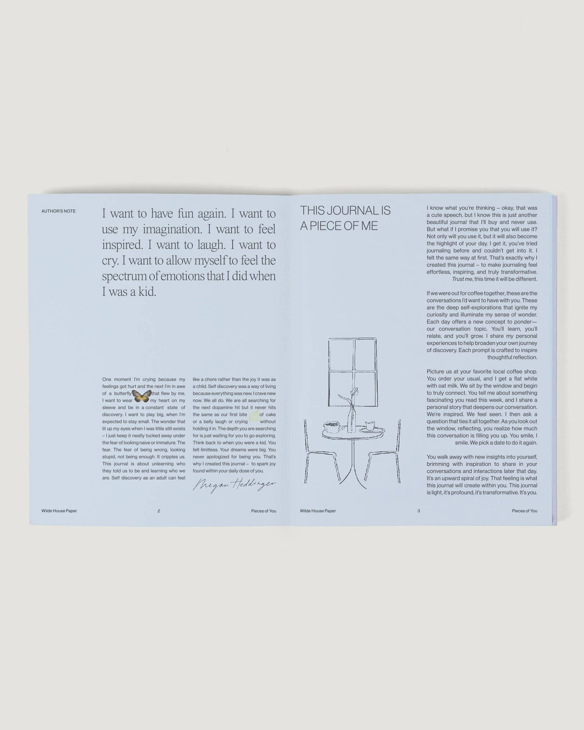 Wilde House Paper - Pieces of You Journal