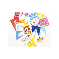 Furukawa Paper Retro Printed Postcards - Happy Birthday Cake