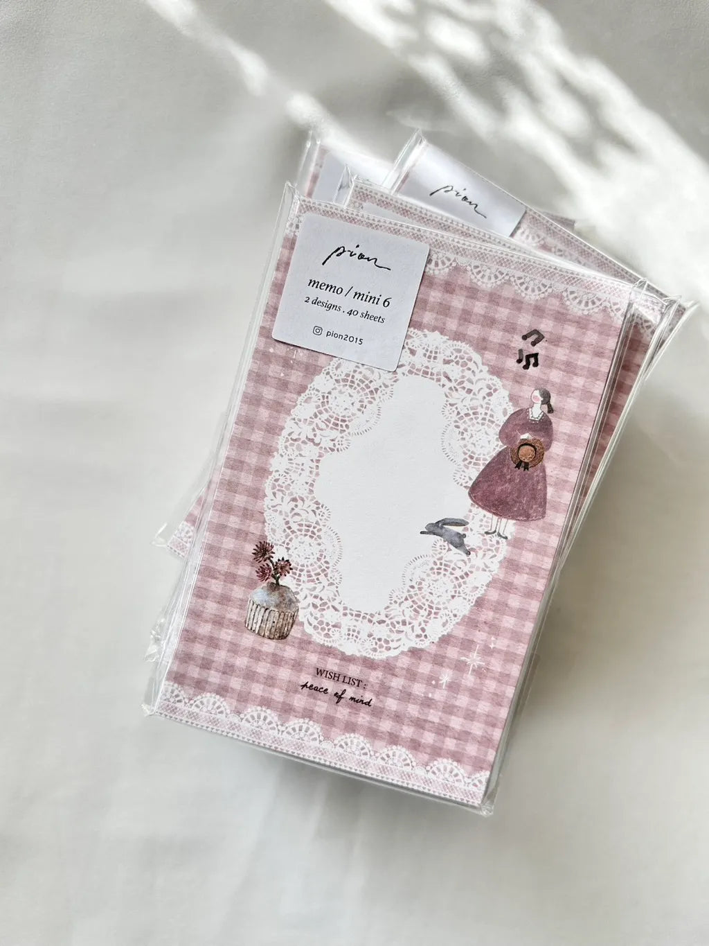 Pion - Mini 6 Memo Pad