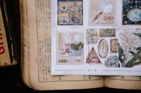 OURS Collection of Museum Stamp Sticker Sheet Pack