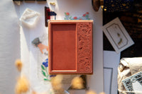 OURS Flower Frame A Rubber Stamp