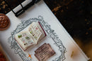 OURS Flower Frame B Rubber Stamp